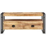Coffee Table 100x55x45 cm Rough Mango Wood
