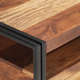 Coffee Table 100x55x45cm Solid Acacia Wood - 45-Degree Angle