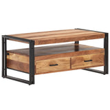 Coffee Table 100x55x45cm Solid Acacia Wood - Extra Image