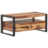 Coffee Table 100x55x45cm Solid Acacia Wood - Extra Image