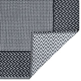 Outdoor Carpet ARAKIL Grey 120x180 cm PP