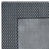 Outdoor Carpet ARAKIL Grey 120x180 cm PP - Top-Down View