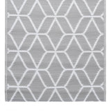 Outdoor Carpet ARAKIL Grey 80x150 cm PP