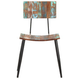Dining Chairs 4 pcs Solid Reclaimed Wood