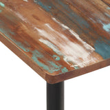 Dining Chairs 4 pcs Solid Reclaimed Wood - Low Angle