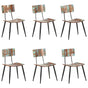 Dining Chairs 6 pcs Solid Reclaimed Wood