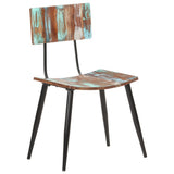 Dining Chairs 6 pcs Solid Reclaimed Wood - Extra Image