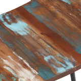 Dining Chairs 6 pcs Solid Reclaimed Wood - Close-Up Angle