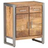 Sideboard 60x35x72 cm Rough Mango Wood - Extra Image