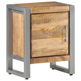 Bedside Cabinet 40x30x50 cm Rough Mango Wood