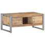 Coffee Table 95x50x40 cm Rough Mango Wood