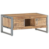 Coffee Table 95x50x40 cm Rough Mango Wood - Extra Image