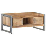 Coffee Table 95x50x40 cm Rough Mango Wood - Extra Image