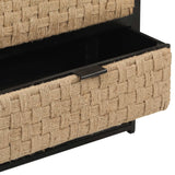 Sideboard 60x35x70 cm Solid Mango Wood - Rear View