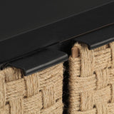 Sideboard 60x35x70 cm Solid Mango Wood - 45-Degree Angle