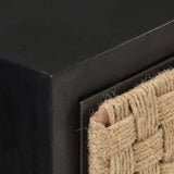 Bedside Cabinet 40x30x50 cm Solid Mango Wood - 45-Degree Angle