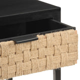 Console Table 90x35x76 cm Solid Mango Wood - 45-Degree Angle