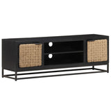 TV Cabinet 120x30x40 cm Solid Mango Wood - Extra Image