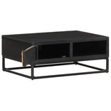 Coffee Table 90x60x35 cm Solid Mango Wood - Side View