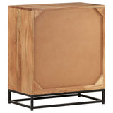 Sideboard 60x35x70 cm Solid Acacia Wood - Side View