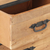 Bedside Cabinet 40x30x51 cm Solid Reclaimed Wood - Extra Image