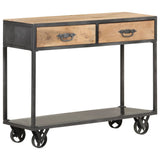 Console Table 90x35x74 cm Solid Reclaimed Wood - Extra Image