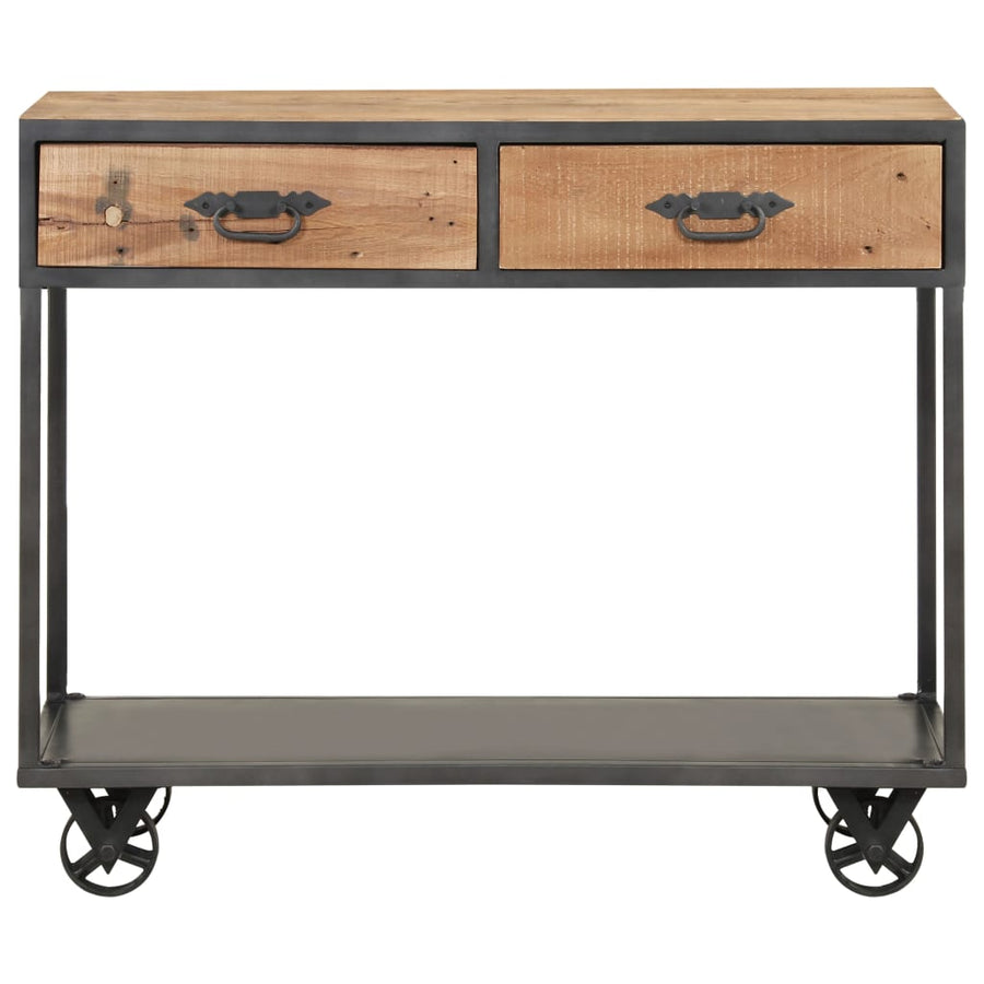 Console Table 90x35x74 cm Solid Reclaimed Wood