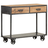 Console Table 90x35x74 cm Solid Reclaimed Wood - Extra Image