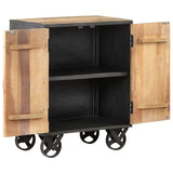 Sideboard 60x35x74 cm Solid Reclaimed Wood - Front View