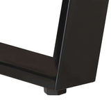 Coffee Table 90x50x40 cm Solid Acacia Wood with Live Edges - Rear View