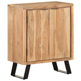 Sideboard 60x36x76 cm Solid Acacia Wood with Live Edges - Extra Image