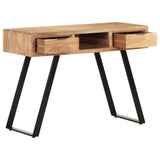 Desk 107x45x79 cm Solid Acacia Wood with Live Edges