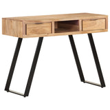 Desk 107x45x79 cm Solid Acacia Wood with Live Edges - Extra Image