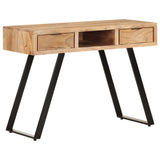 Desk 107x45x79 cm Solid Acacia Wood with Live Edges - Extra Image