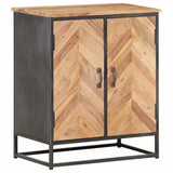 Sideboard 60x35x70 cm Solid Acacia Wood - Extra Image