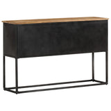 Sideboard 120x30x75 cm Solid Acacia Wood - Top-Down View