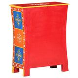 Hand Painted Sideboard 60x30x75 cm Solid Mango Wood