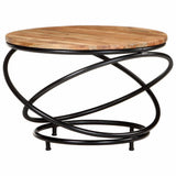 Coffee Table 60x60x40 cm Solid Acacia Wood - Extra Image