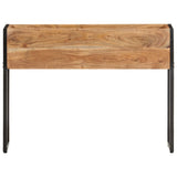 Planter 90x20x68 cm Solid Acacia Wood - Front View