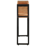 Planter 60x20x68 cm Solid Acacia Wood - Side View