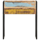 Planter 60x20x68 cm Solid Reclaimed Wood - Front View