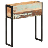 Planter 60x20x68 cm Solid Reclaimed Wood - Extra Image