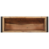 Planter 60x20x68 cm Solid Reclaimed Wood