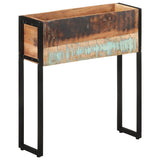 Planter 60x20x68 cm Solid Reclaimed Wood - Extra Image