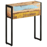 Planter 60x20x68 cm Solid Reclaimed Wood - Extra Image
