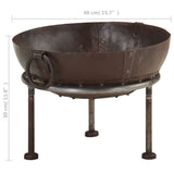 Rustic Fire Pit ?40 cm Iron