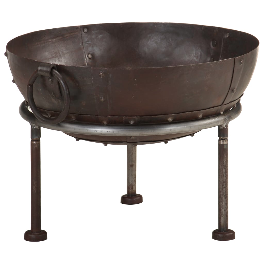 Rustic Fire Pit ?40 cm Iron
