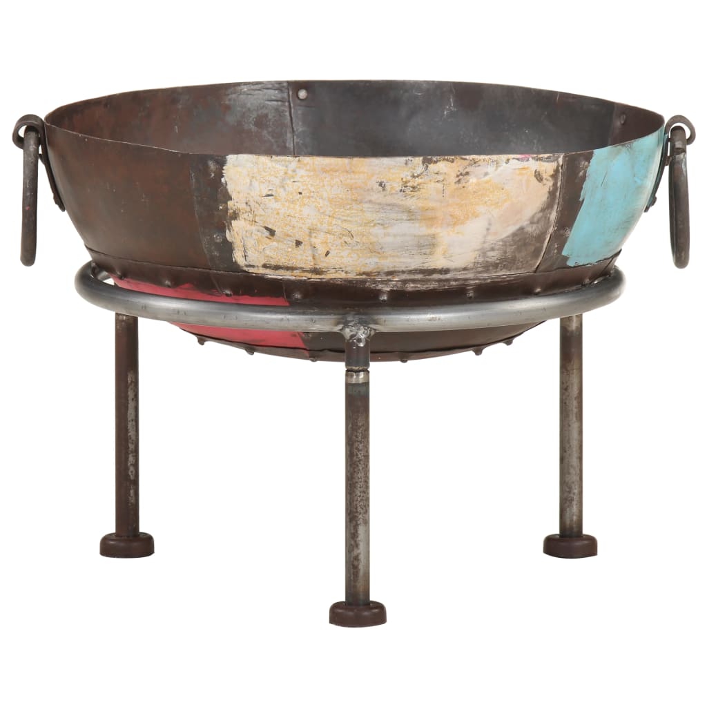Colourful Rustic Fire Pit ?40 cm Iron