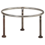 Colourful Rustic Fire Pit ?40 cm Iron - Top-Down View