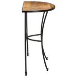 Side Table 110x40x77 cm Solid Mango Wood - Side View
